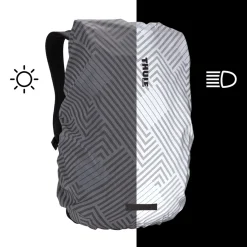 Zaini Porta Pc|Zaini Per Bici*Thule backpack rain cover Argento
