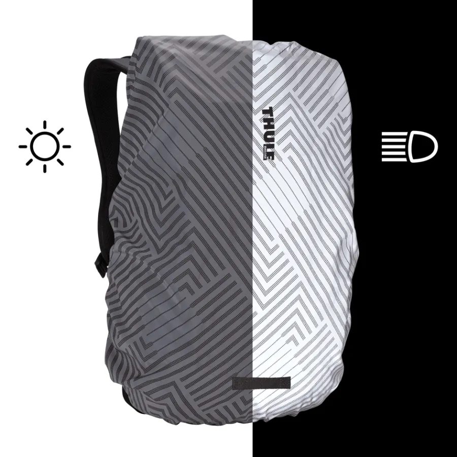 Zaini Porta Pc|Zaini Per Bici*Thule backpack rain cover Argento