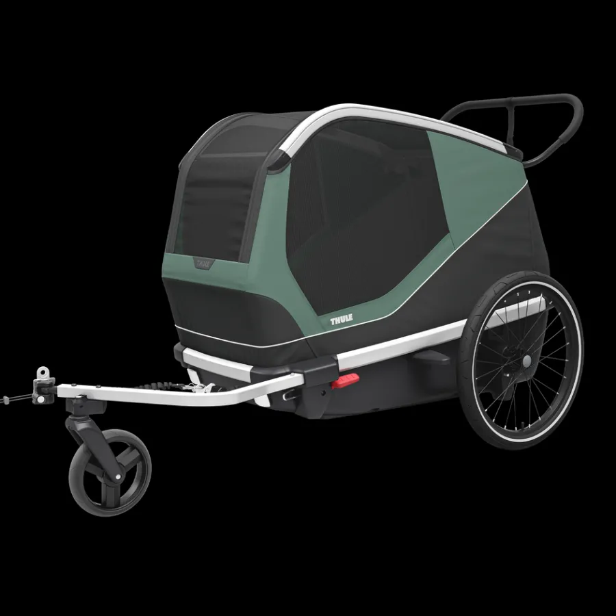Rimorchi Per Cane|Rimorchi Per Bici Per Cani*Thule Bexey L Hazy green