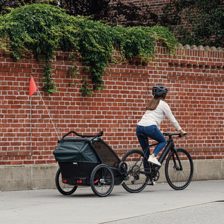 Rimorchi Per Bici Per Bambini|Rimorchi Per Bici Per Bambini*Thule Chariot Cab Ardesia scura