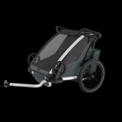 Rimorchi Per Bici Per Bambini|Rimorchi Per Bici Per Bambini*Thule Chariot Cross 2 double Ardesia scura