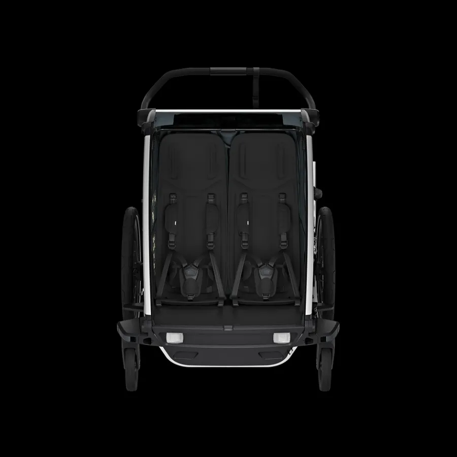 Rimorchi Per Bici Per Bambini|Rimorchi Per Bici Per Bambini*Thule Chariot Cross 2 double Ardesia scura