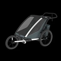 Rimorchi Per Bici Per Bambini|Rimorchi Per Bici Per Bambini*Thule Chariot Cross 2 double Ardesia scura