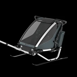 Rimorchi Per Bici Per Bambini|Rimorchi Per Bici Per Bambini*Thule Chariot Cross 2 double Ardesia scura