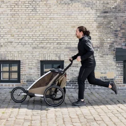 Rimorchi Per Bici Per Bambini|Rimorchi Per Bici Per Bambini*Thule Chariot Cross 2 double Ardesia scura