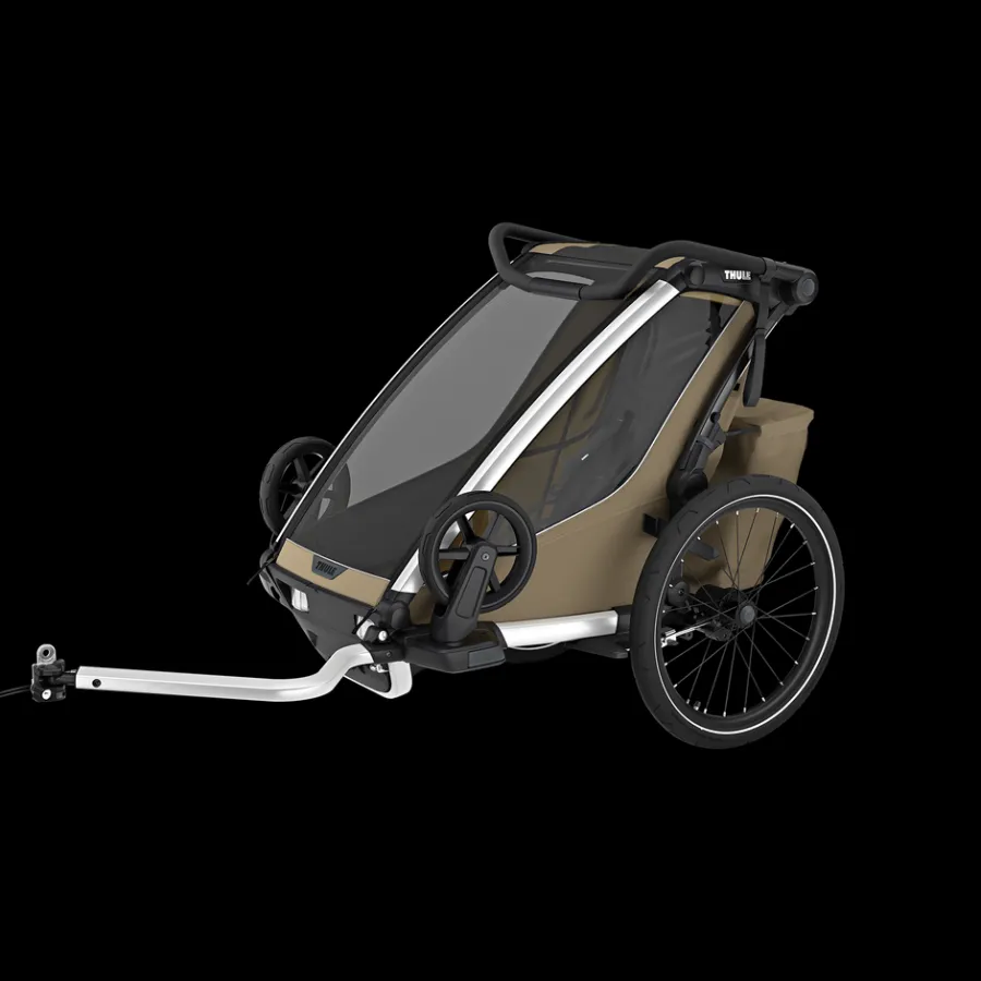 Rimorchi Per Bici Per Bambini|Rimorchi Per Bici Per Bambini*Thule Chariot Cross 2 single Cachi sbiadito