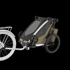 Rimorchi Per Bici Per Bambini|Rimorchi Per Bici Per Bambini*Thule Chariot Cross 2 single Cachi sbiadito