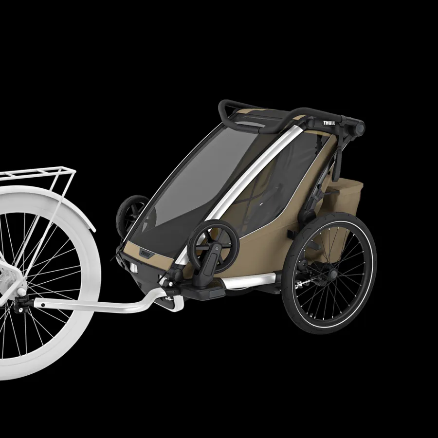 Rimorchi Per Bici Per Bambini|Rimorchi Per Bici Per Bambini*Thule Chariot Cross 2 single Cachi sbiadito
