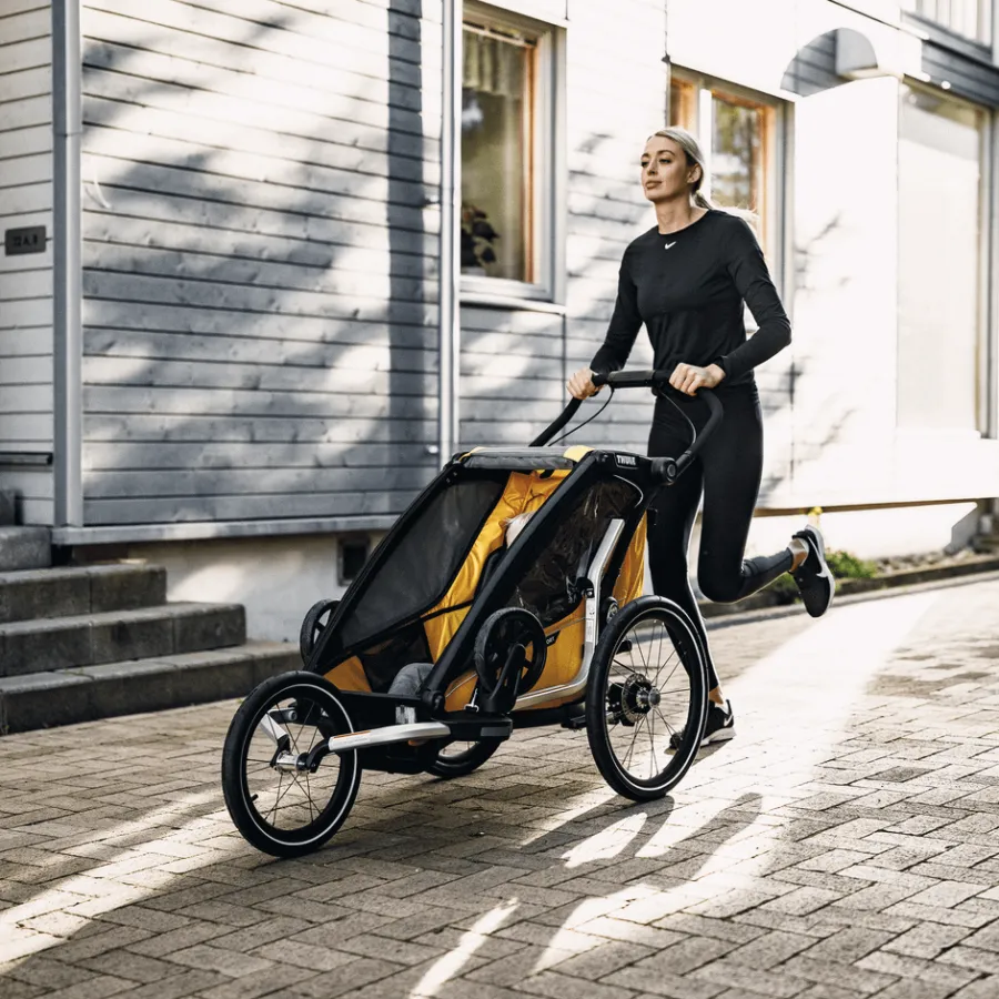 Accessori Per Rimorchi Per Bici|Accessori Per Rimorchi Per Bici*Thule Chariot jogging kit single Alluminio/nero