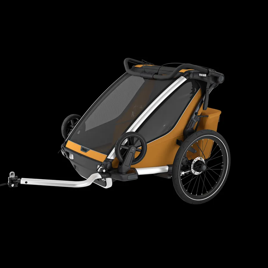 Rimorchi Per Bici Per Bambini|Rimorchi Per Bici Per Bambini*Thule Chariot Sport 2 double Natural gold