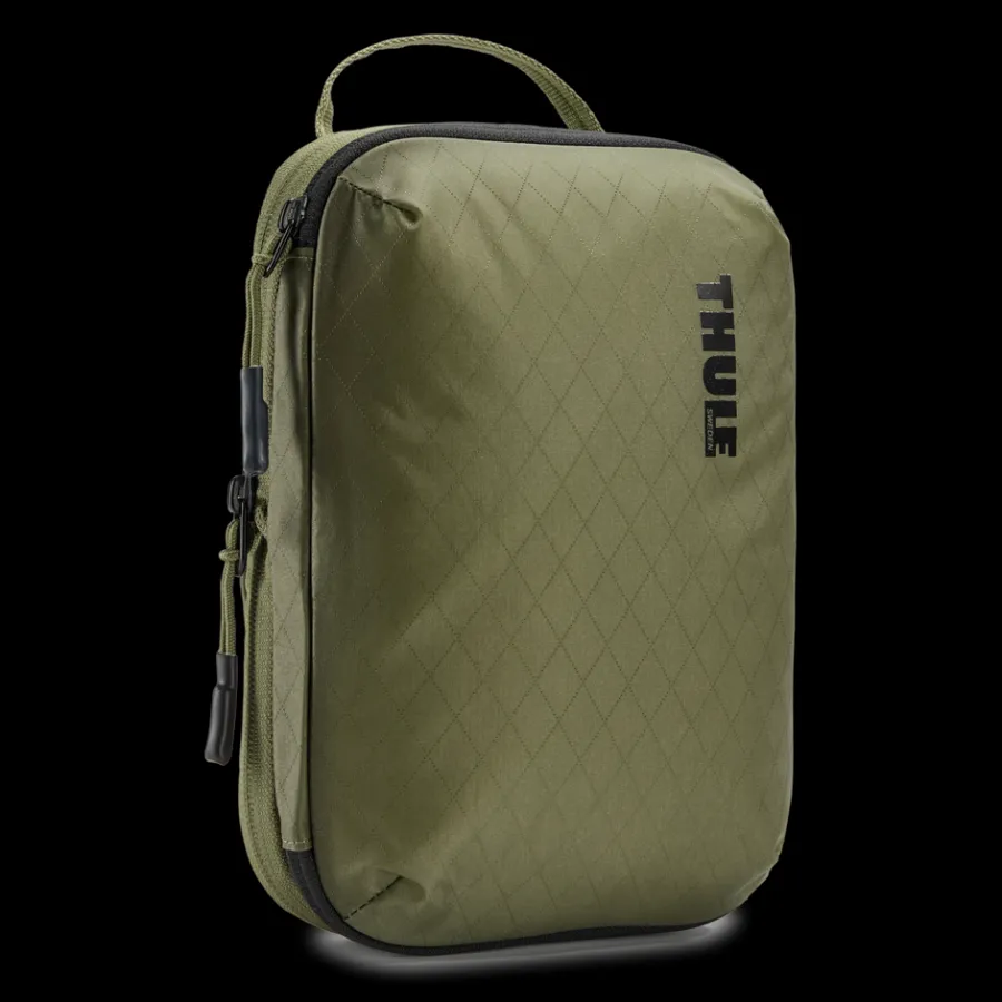 Scomparti A Cubo E Cartelline Da Viaggio*Thule compression packing cube Verde chiaro