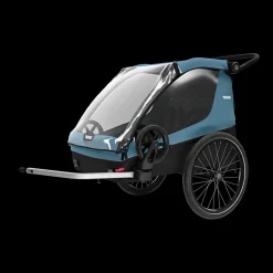 Rimorchi Per Bici Per Cani|Rimorchi Da Bici Per Carichi*Thule Courier Blu egeo