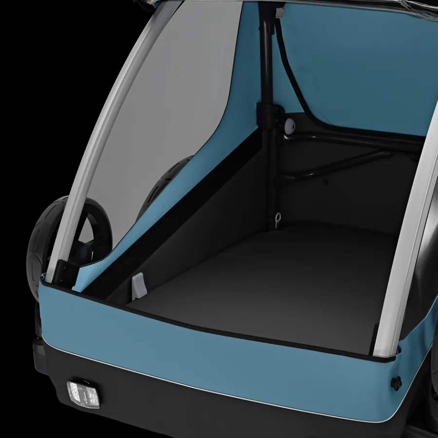Rimorchi Per Bici Per Cani|Rimorchi Da Bici Per Carichi*Thule Courier Blu egeo