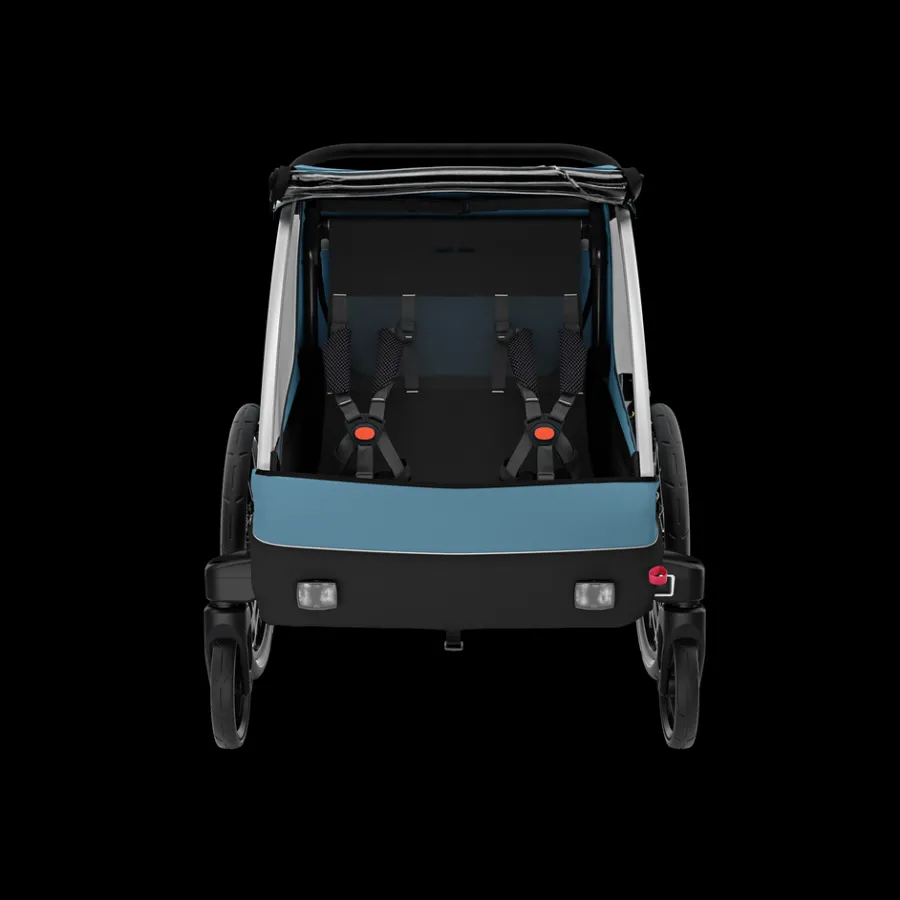 Rimorchi Per Bici Per Cani|Rimorchi Da Bici Per Carichi*Thule Courier Blu egeo