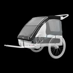 Accessori Per Rimorchi Per Bici|Accessori Per Rimorchi Per Bici*Thule Courier dog trailer kit Nero