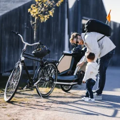 Rimorchi Per Cane|Rimorchi Per Bici Per Cani*Thule Courier dog trailer bundle Blu egeo