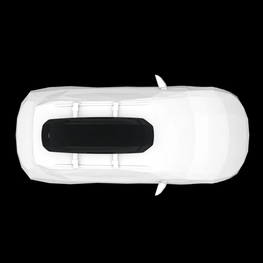 Box Da Tetto*Thule Force 3 L Sport Nero opaco