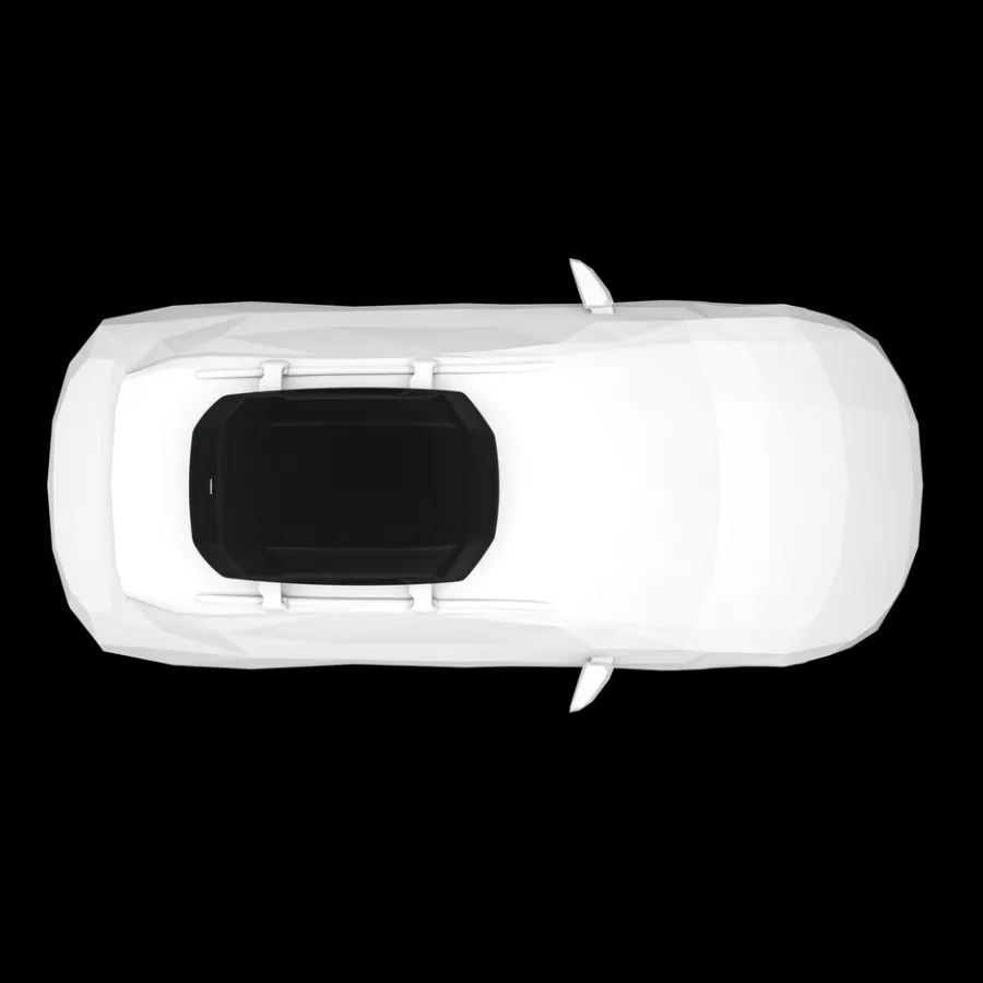 Box Da Tetto*Thule Force 3 S Nero opaco