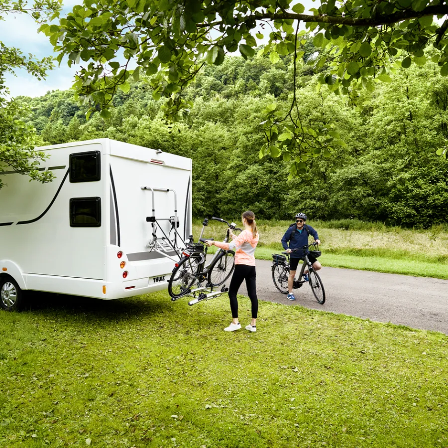 Portabici Da Camper*Thule Lift V16 Anodizzato
