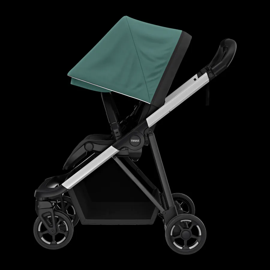 Passeggini Compatti*Thule Shine Alluminio/verde germano reale