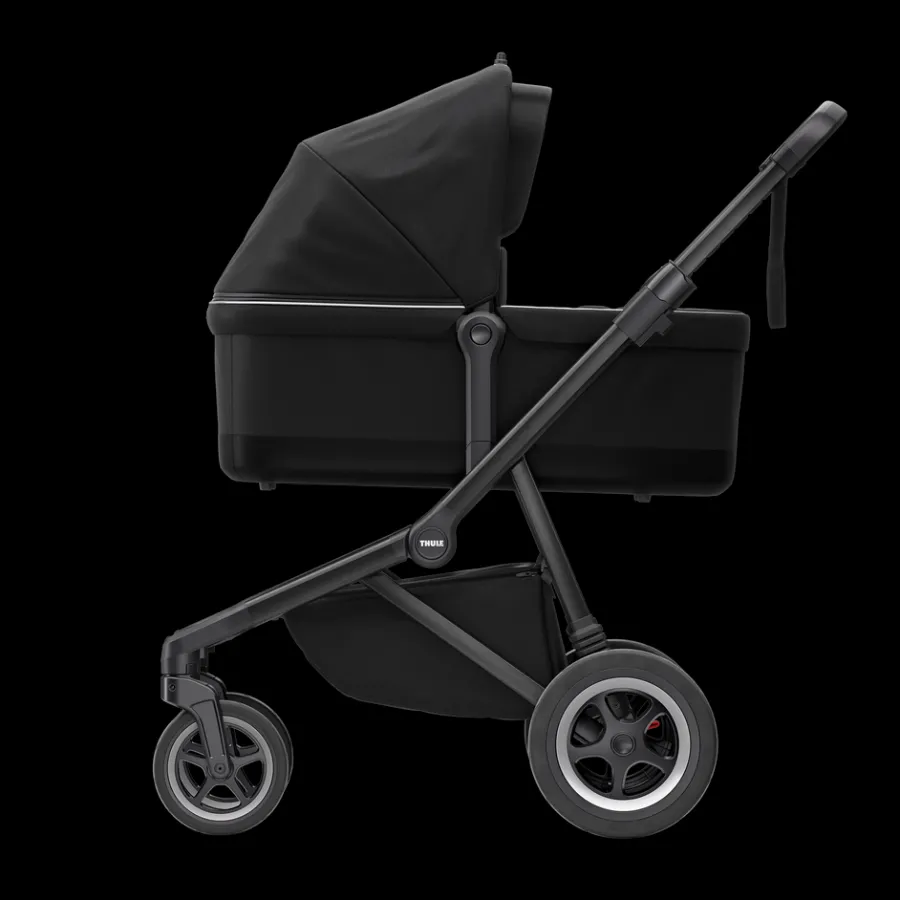 Passeggini Gemellari|Passeggini Combinati*Thule Sleek Midnight black on black