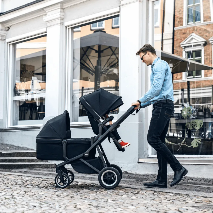 Accessori Per Passeggini*Thule Sleek bassinet Alluminio/nero mezzanotte