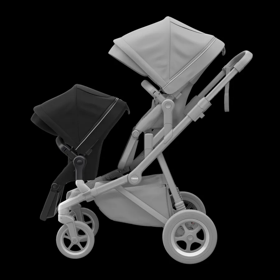 Accessori Per Passeggini*Thule Sleek sibling seat Midnight black on black