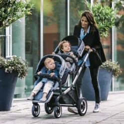 Accessori Per Passeggini*Thule Sleek sibling seat Midnight black on black
