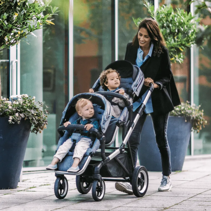 Accessori Per Passeggini*Thule Sleek sibling seat Midnight black on black