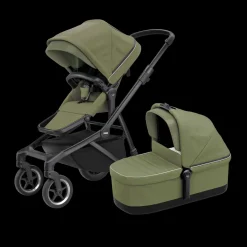 Pacchetti Per Seggiolini Auto|Pacchetti Passeggino*Thule Sleek travel system bundle Soft green on black