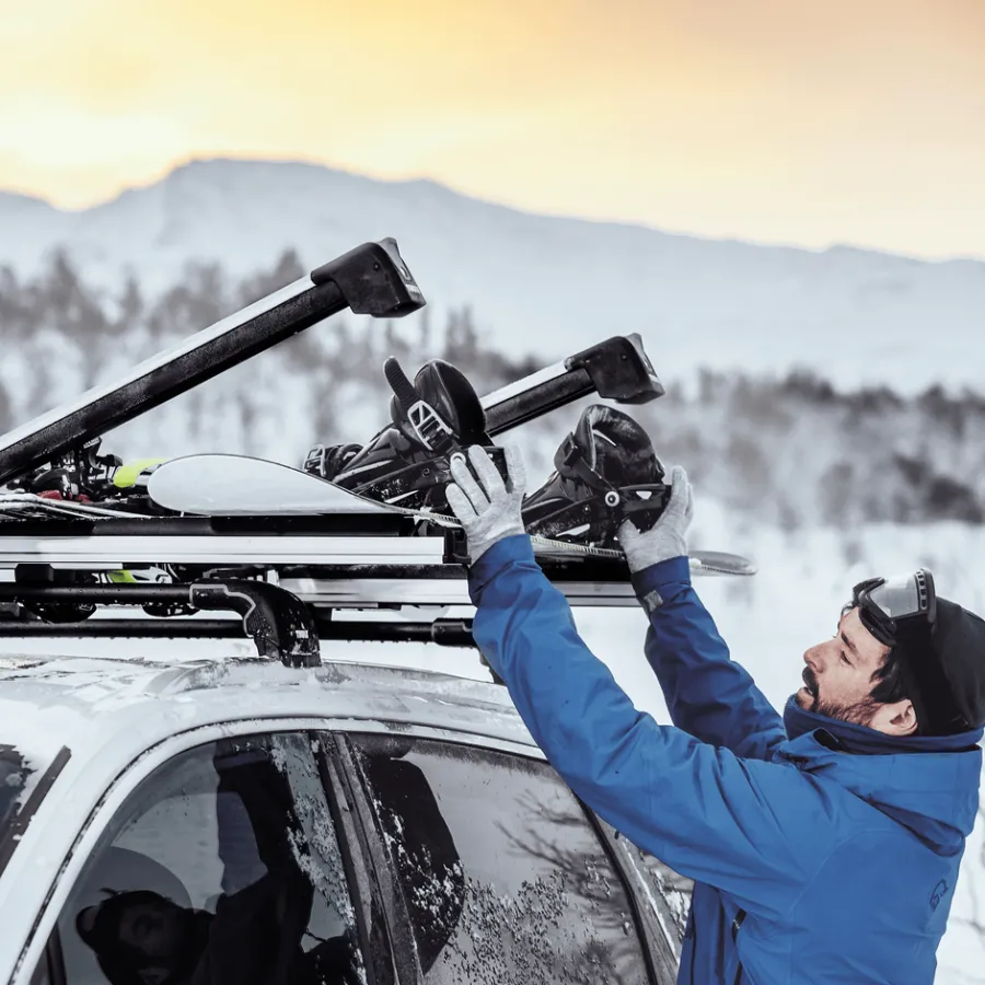 Porta Snowboard E Porta Sci*Thule SnowPack Extender Alluminio