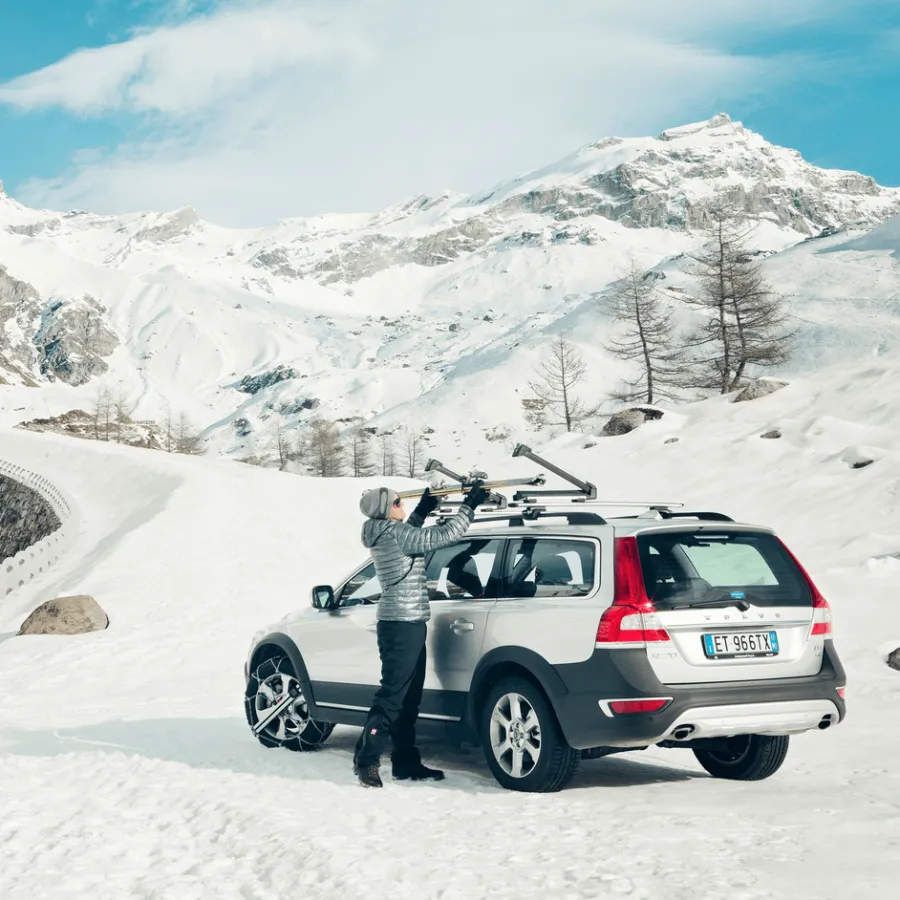 Porta Snowboard E Porta Sci*Thule SnowPack M Alluminio