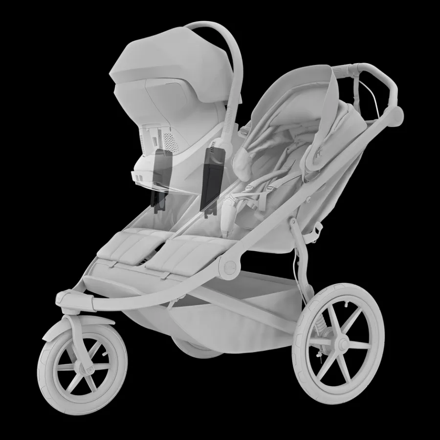 Passeggini Da Jogging E Per Tutti I Terreni|Passeggini Gemellari*Thule Urban Glide 3 double Nero