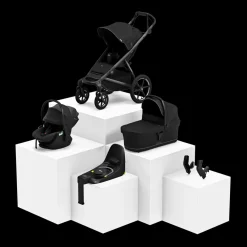 Pacchetti Passeggino*Thule Urban Glide 4-wheel travel system bundle Nero su nero