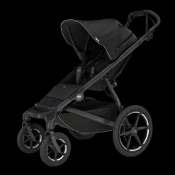 Pacchetti Per Seggiolini Auto*Thule Urban Glide 4-wheel travel system bundle Nero su nero