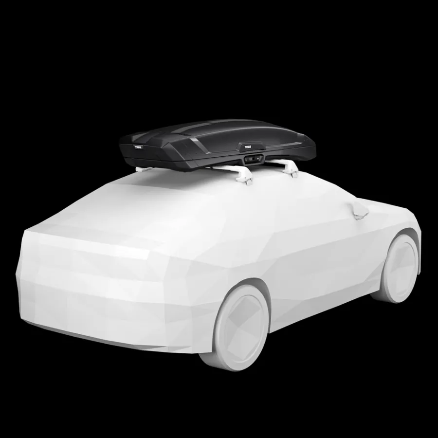 Box Da Tetto*Thule Vector L Nero metallizzato