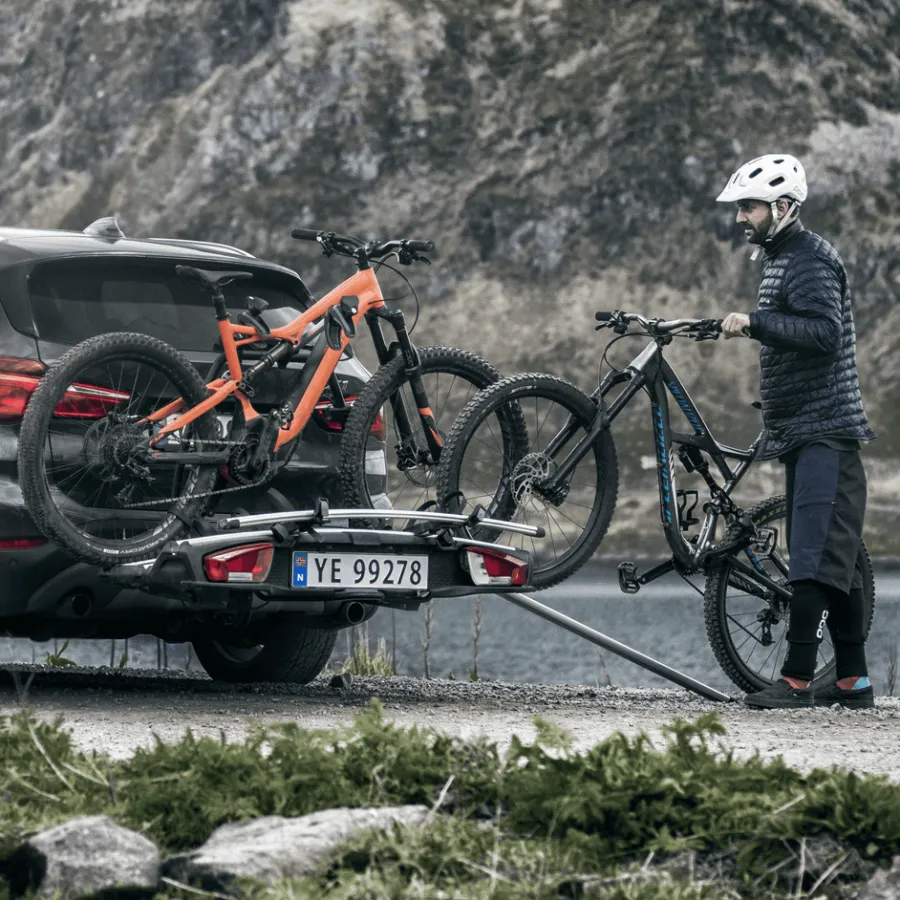 Portabici Da Camper|Portabici Da Gancio Di Traino*Thule VeloSpace XT Nero