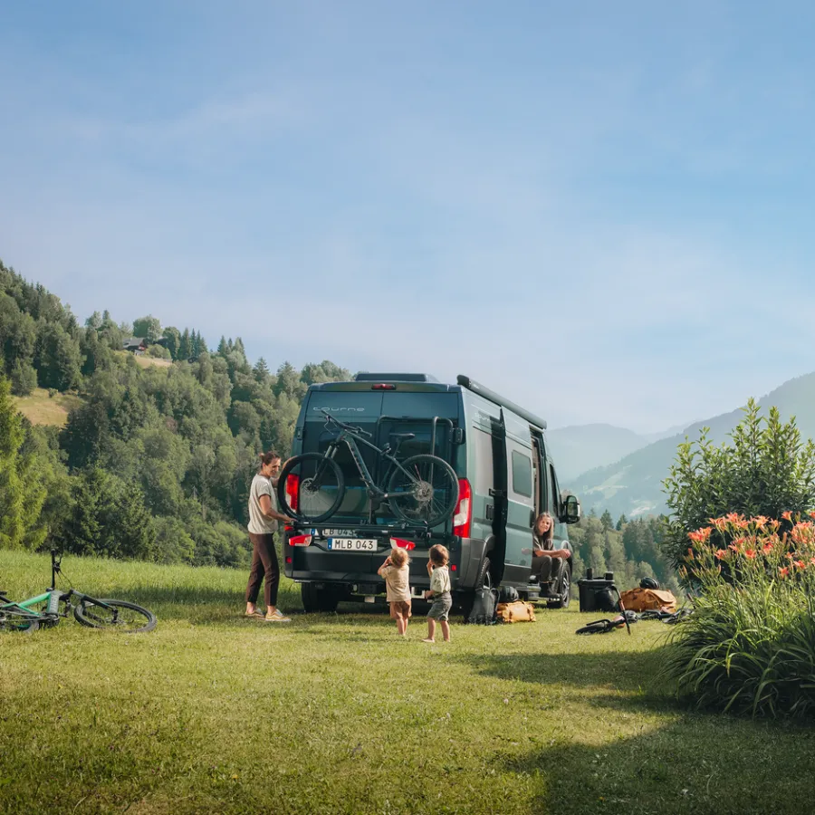 Portabici Da Camper|Portabici Da Camper*Thule VeloTrack Frame Nero