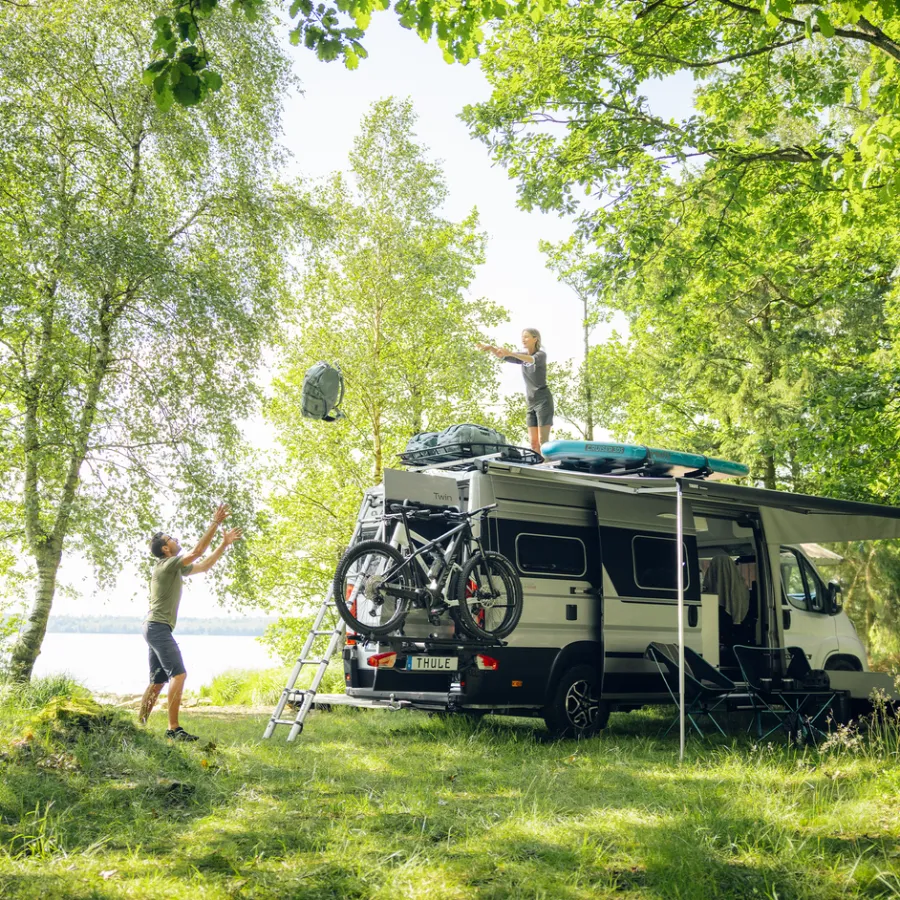 Portabici Da Camper|Portabici Da Camper*Thule VeloTrack Frame Nero